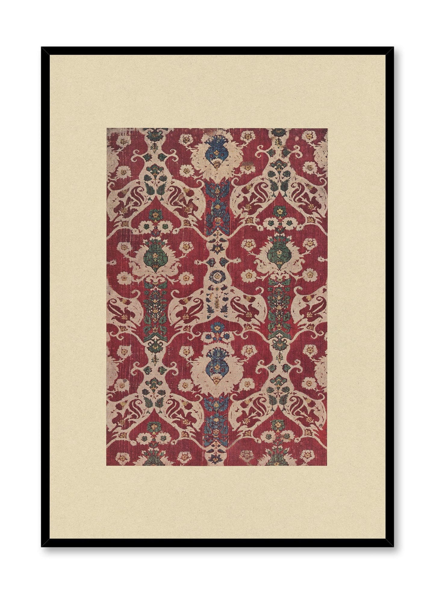 Tapestry in Burgundy, Poster