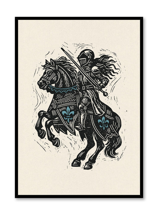 Poised for battle (Ivory), Poster