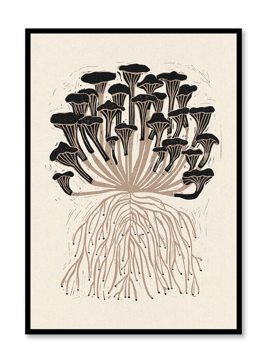 Bouquet de Mycélium, Affiche