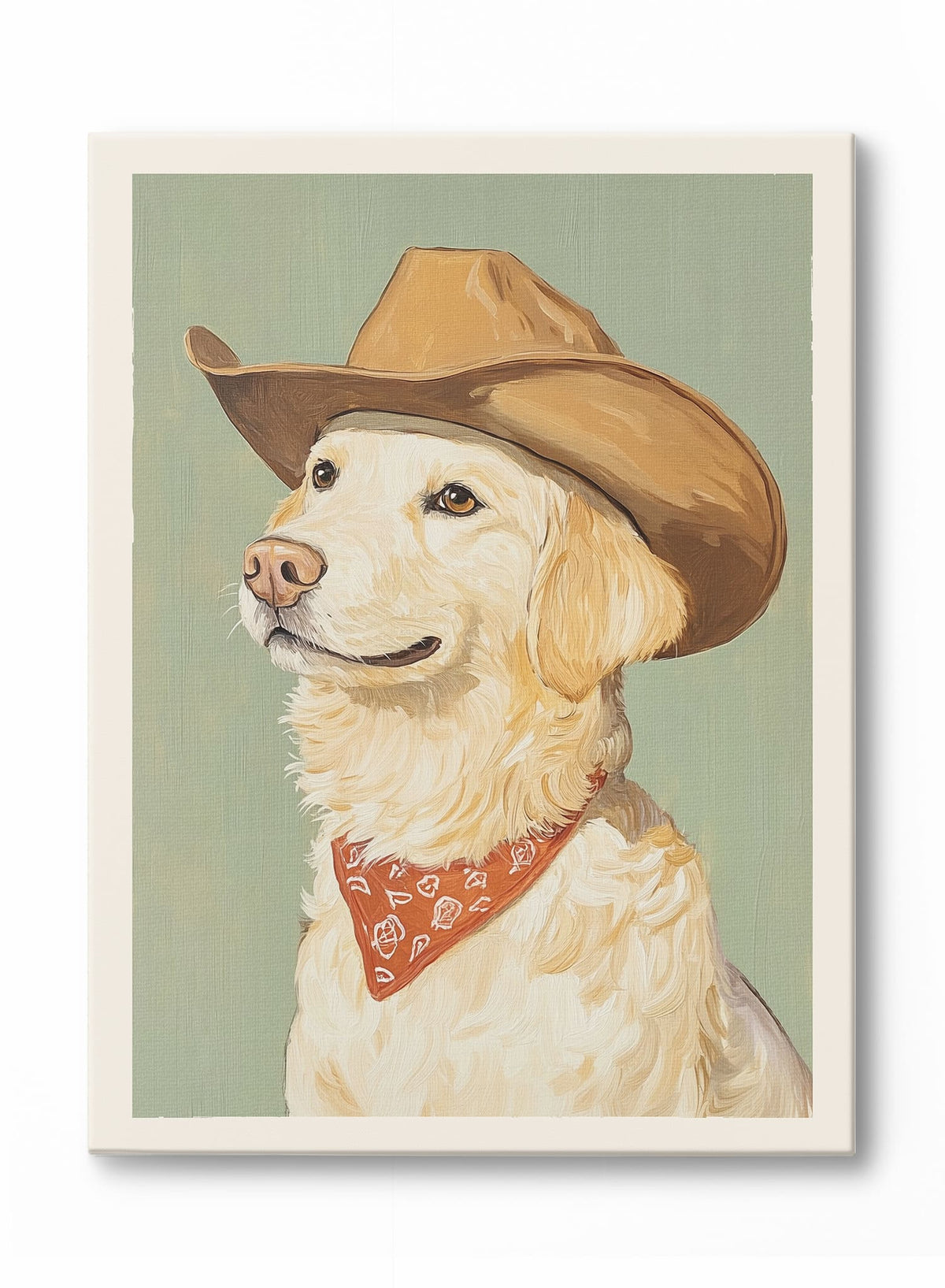 Ranger le Golden Retriever, Affiche