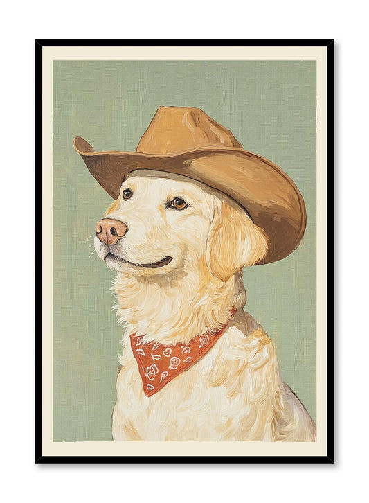Ranger le Golden Retriever, Affiche