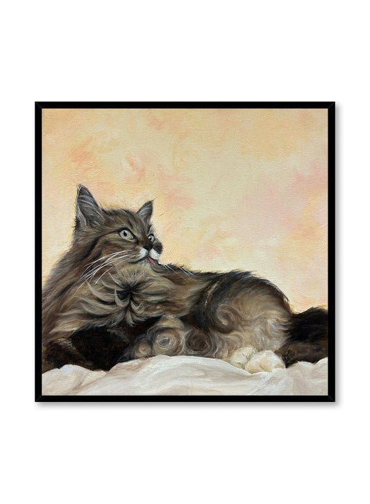Mee Mee le chat des forêts norvégiennes, Affiche