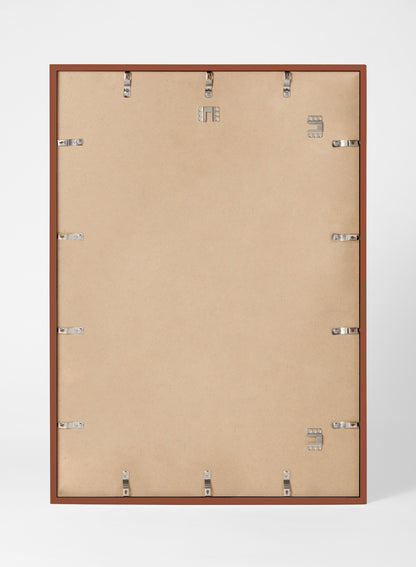 Cadre en bois massif — Terre cuite, 24 x 36 po | 61 x 91 cm