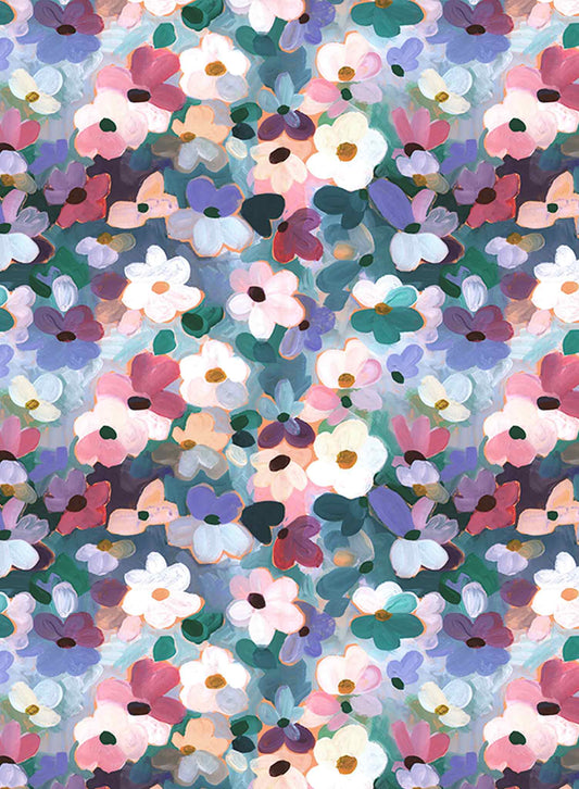 Floral halcyon, Wallpaper