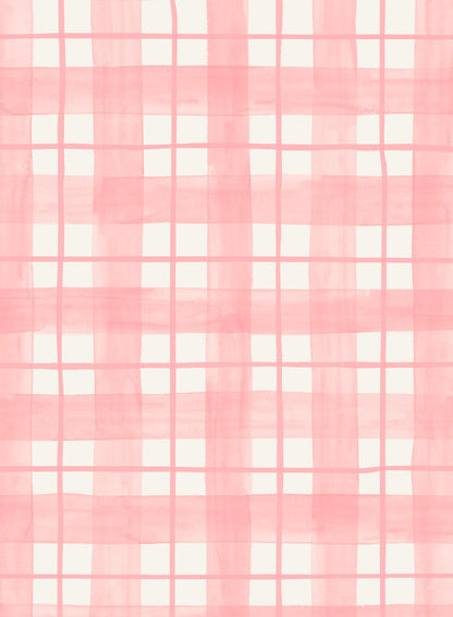 Tartan d'antan, Papier peint