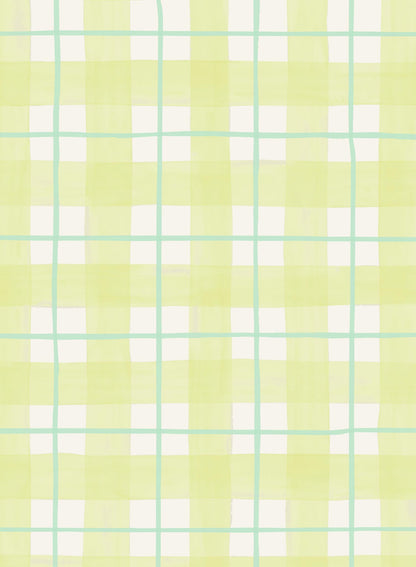 Tartan d'antan, Papier peint