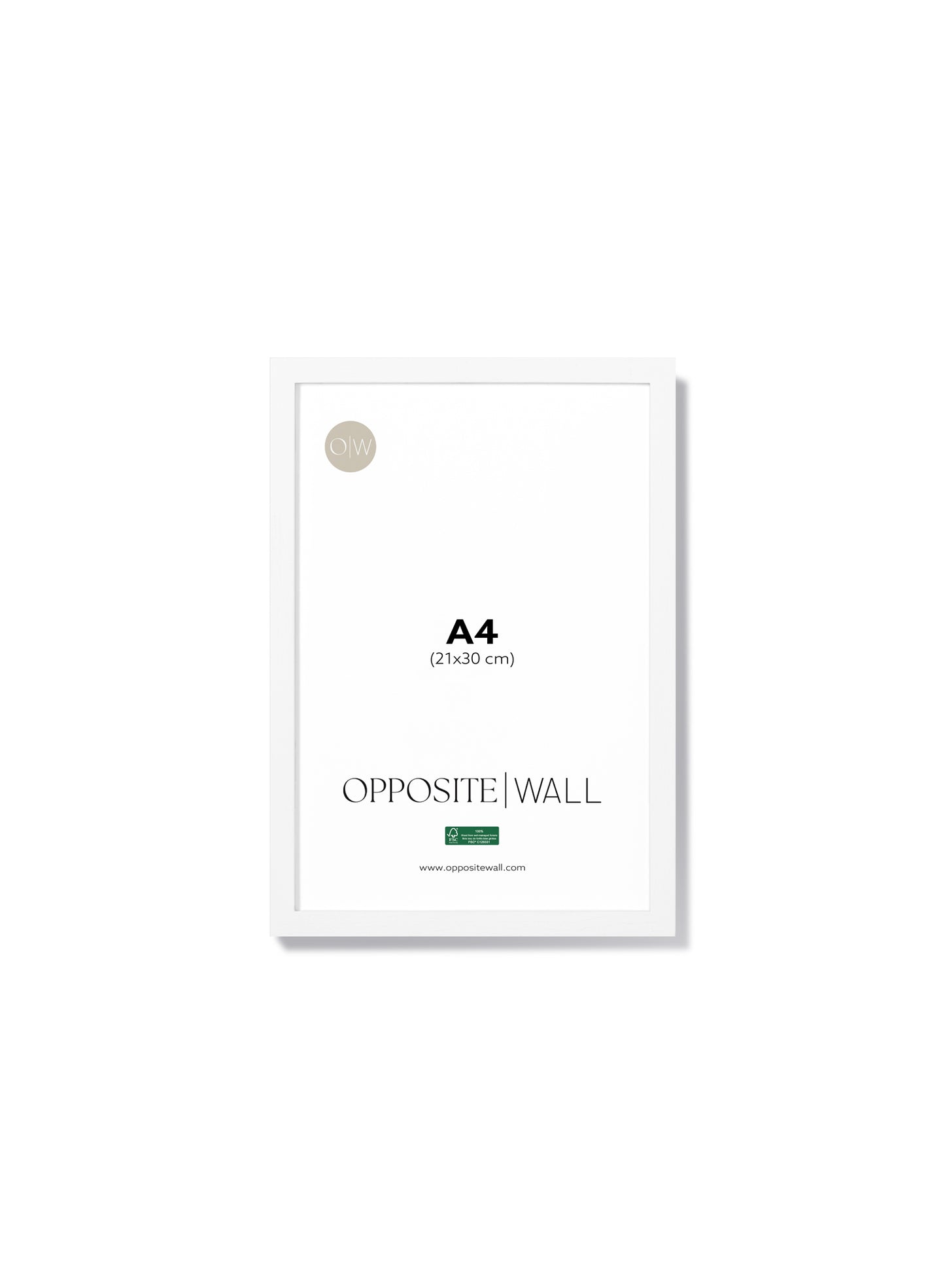 White Oak Frame, A4 | 21x30 cm