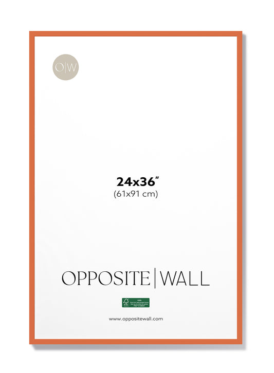 Cadre en bois massif — Corail, 24 x 36 po | 61 x 91 cm