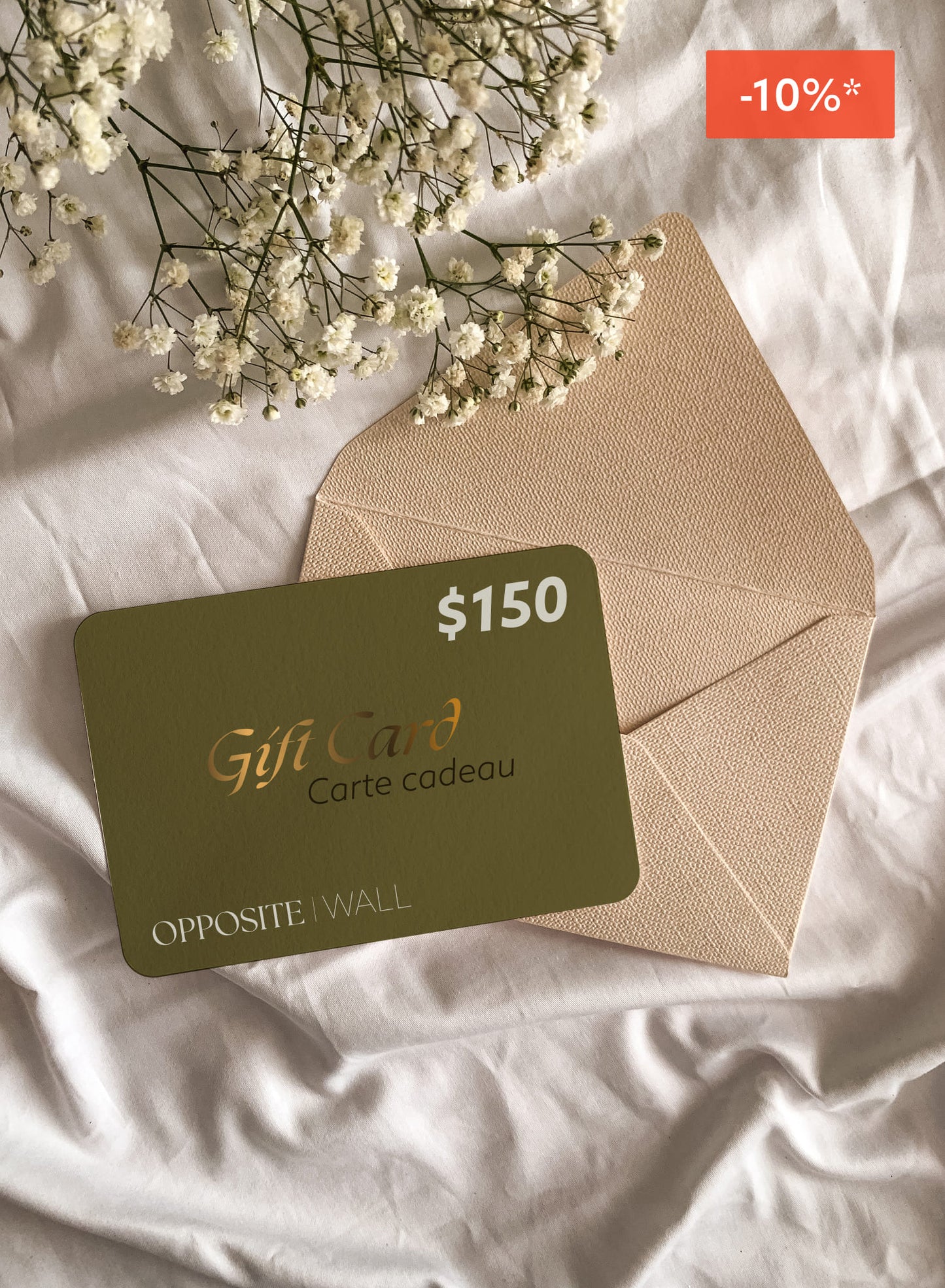 Carte Cadeau - 150$