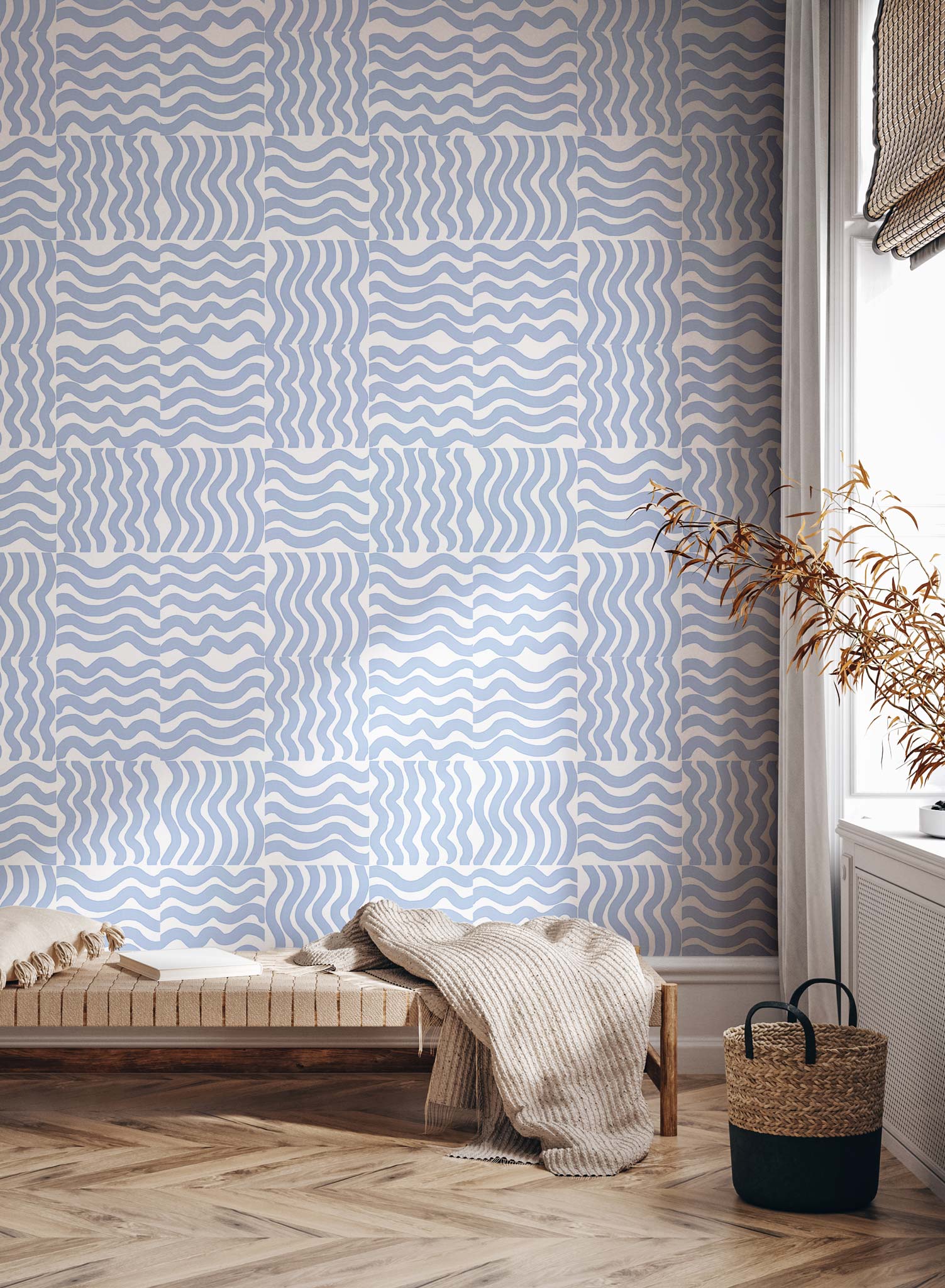 Waving Around Wallpaper by Opposite Wall