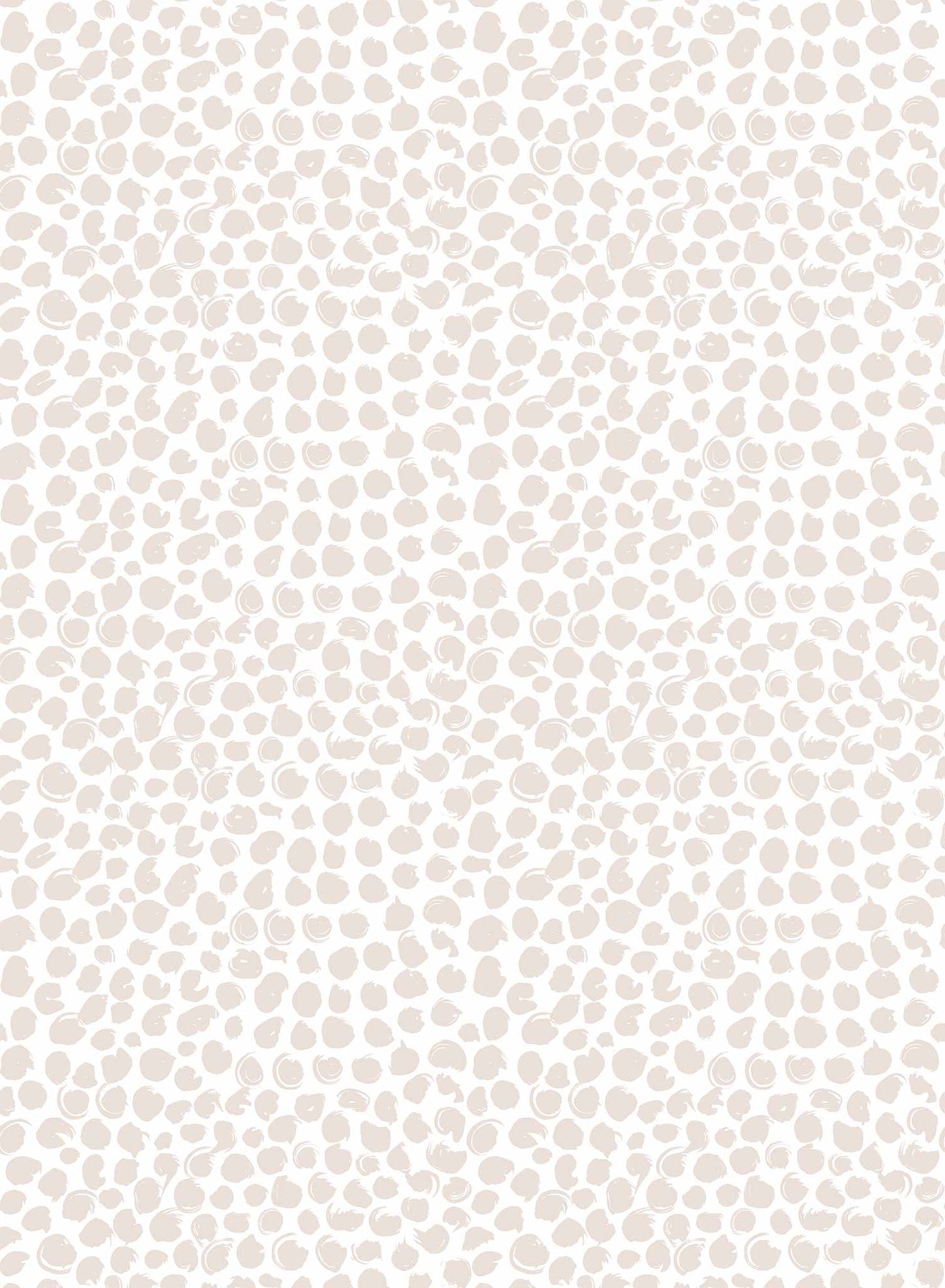 On the Dot is a minimalist wallpaper by Opposite Wall of imperfect dots of different sizes and looks.