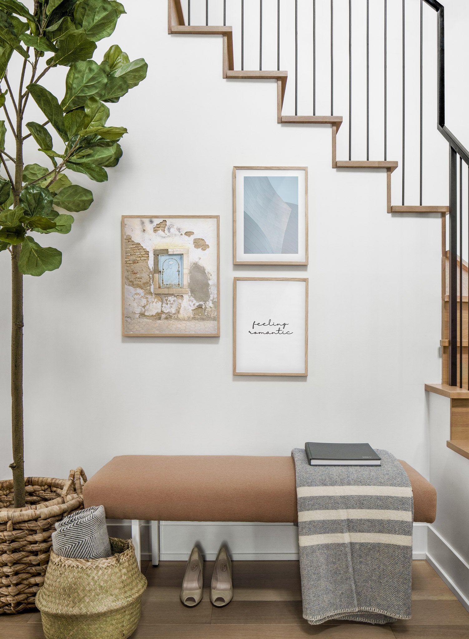 Moorish Window modern minimalist photography poster by Opposite Wall - Hallway - Trio - Staircase