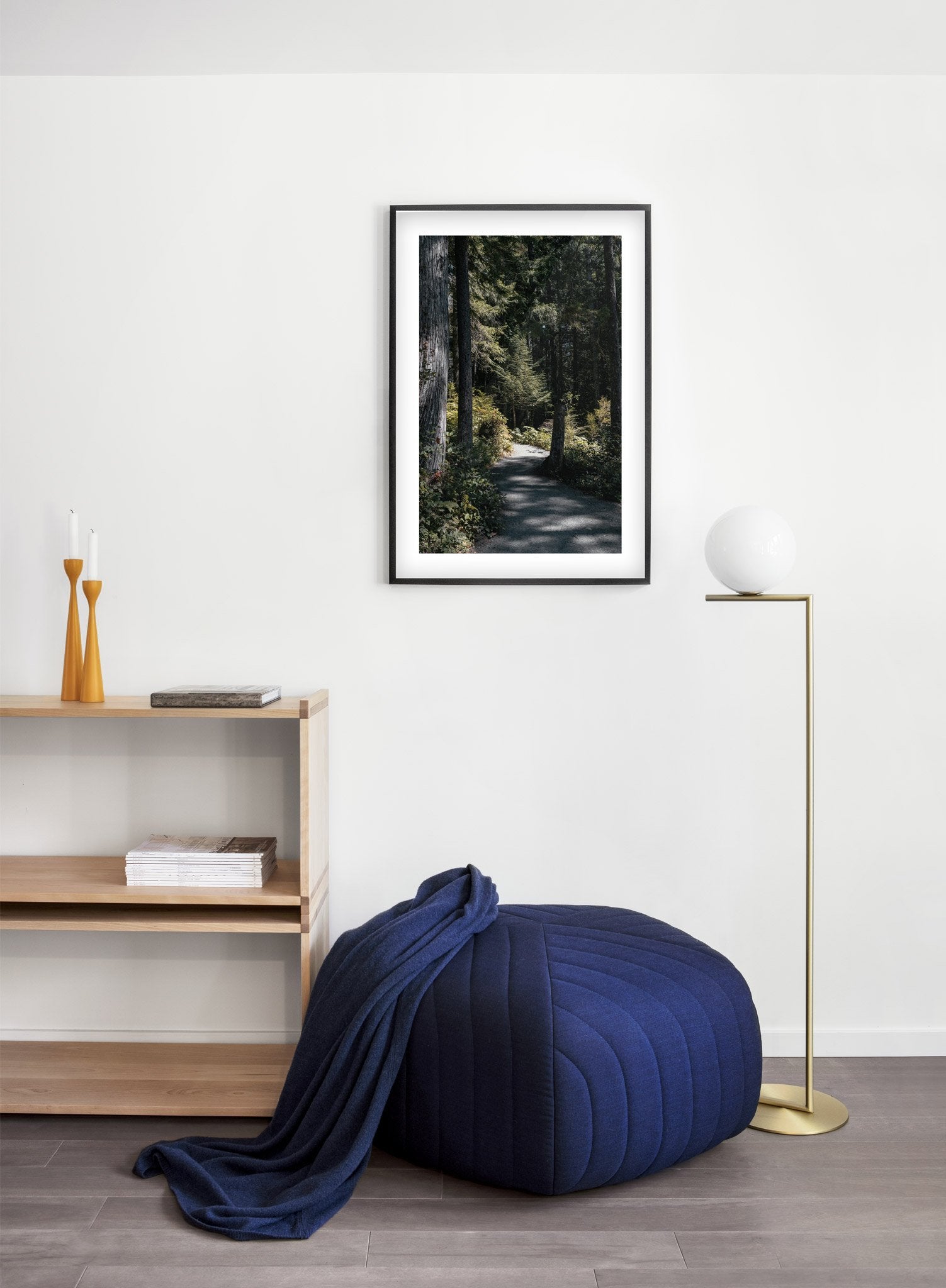 Bright Days modern minimalist nature photography poster by Opposite Wall - Living room