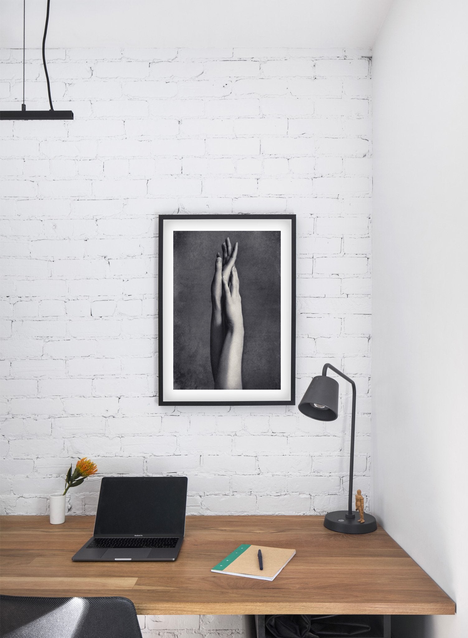 Hands modern minimalist photography poster by Opposite Wall - Desk Office