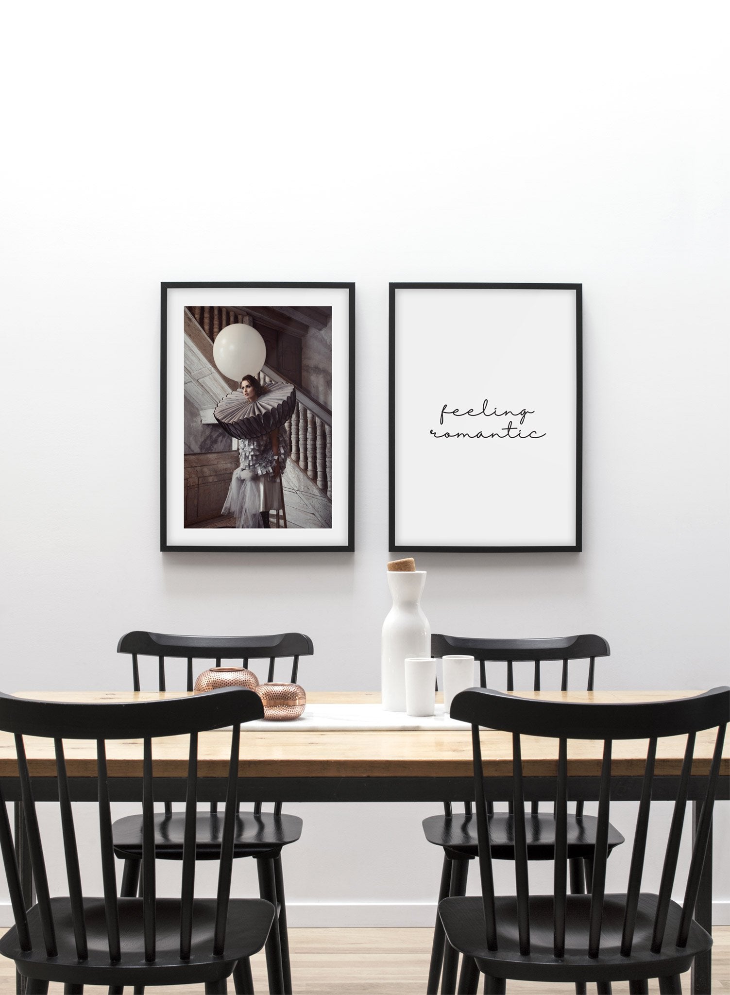 Flamboyance modern minimalist photography poster by Opposite Wall - Dining Room - Duo