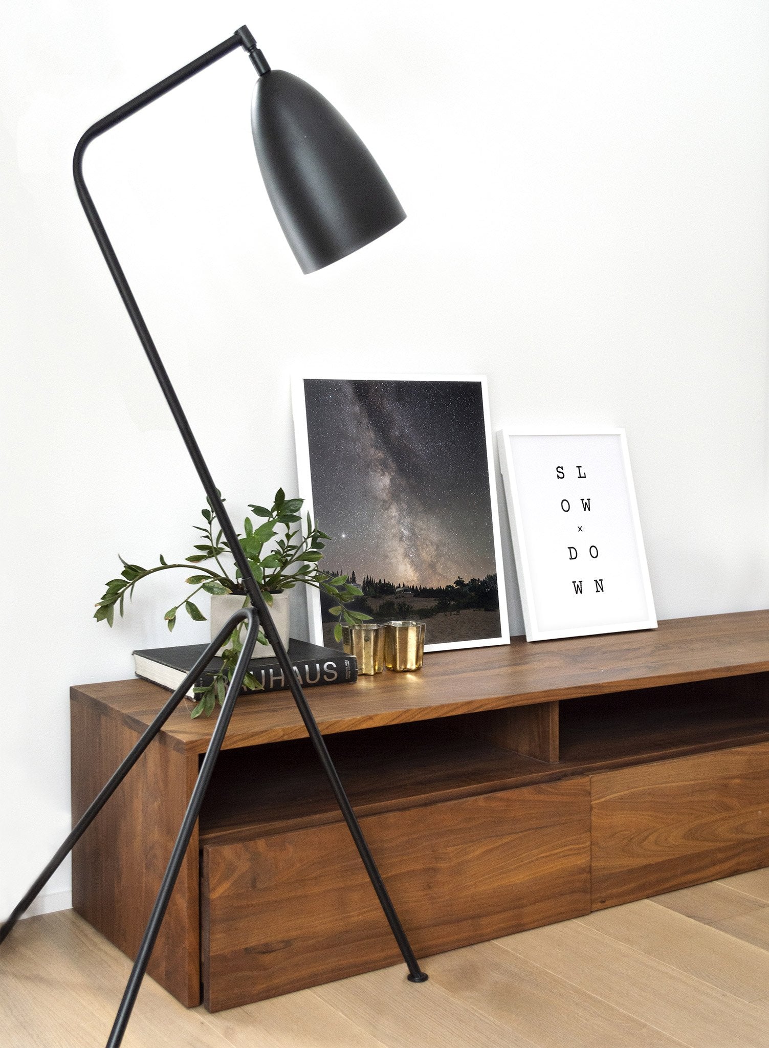 Celestial photography poster by Opposite Wall with Under The Stars - Lifestyle Duo - Living Room