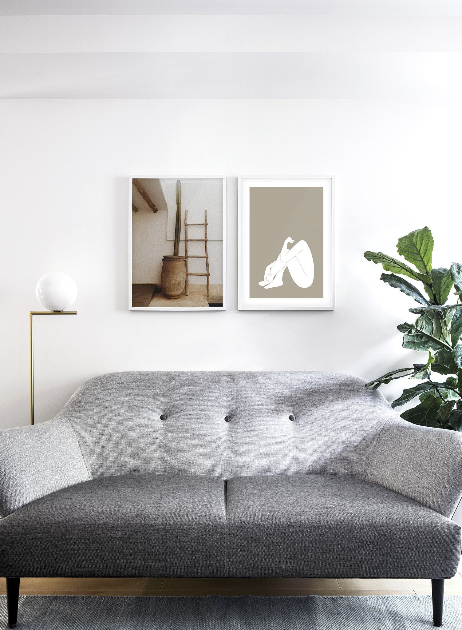 Modern minimalist photography by Opposite Wall with building exterior and ladder - Lifestyle Duo - Living Room