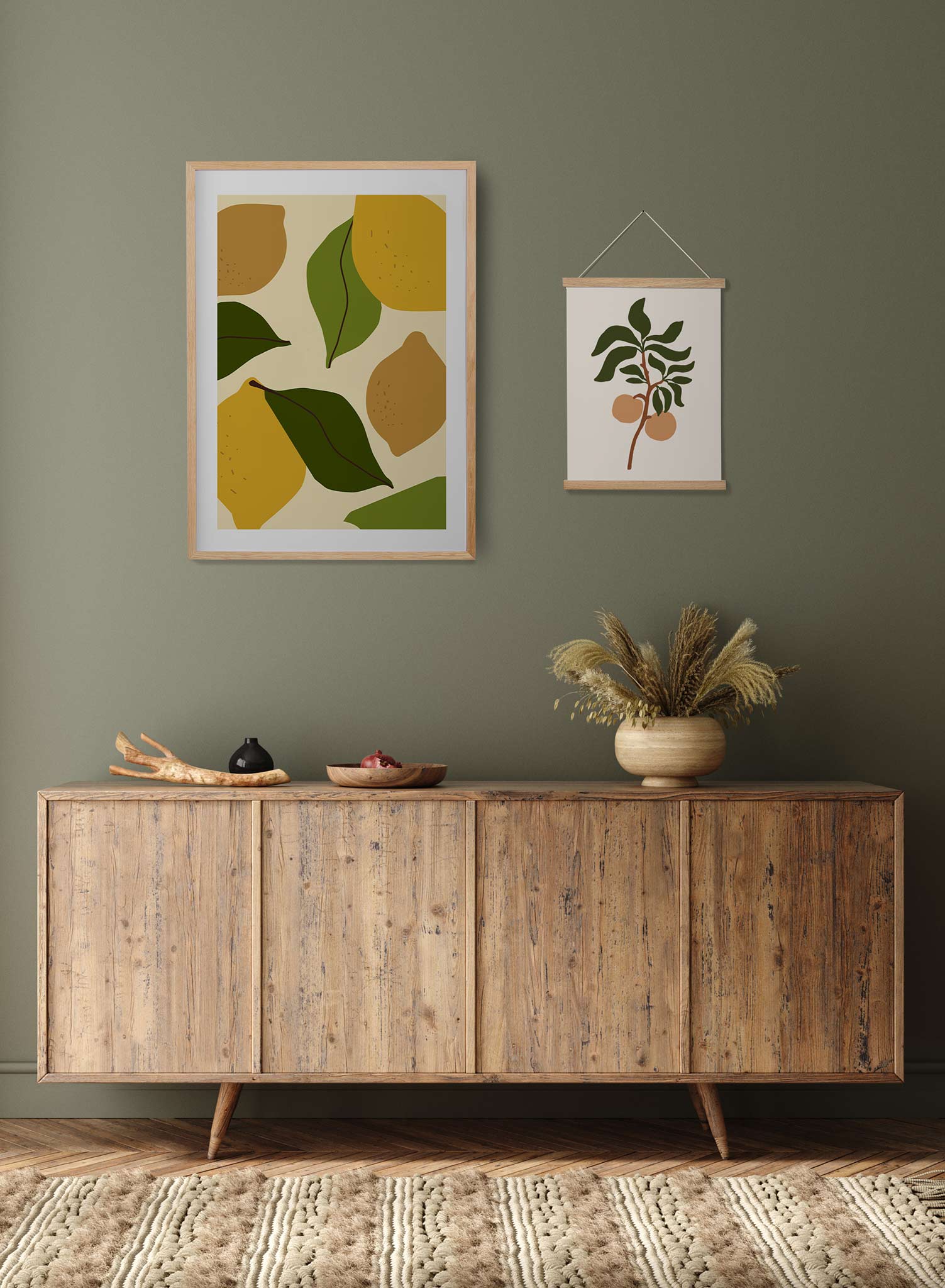 Lemon Party is a citrus illustration poster by Opposite Wall.