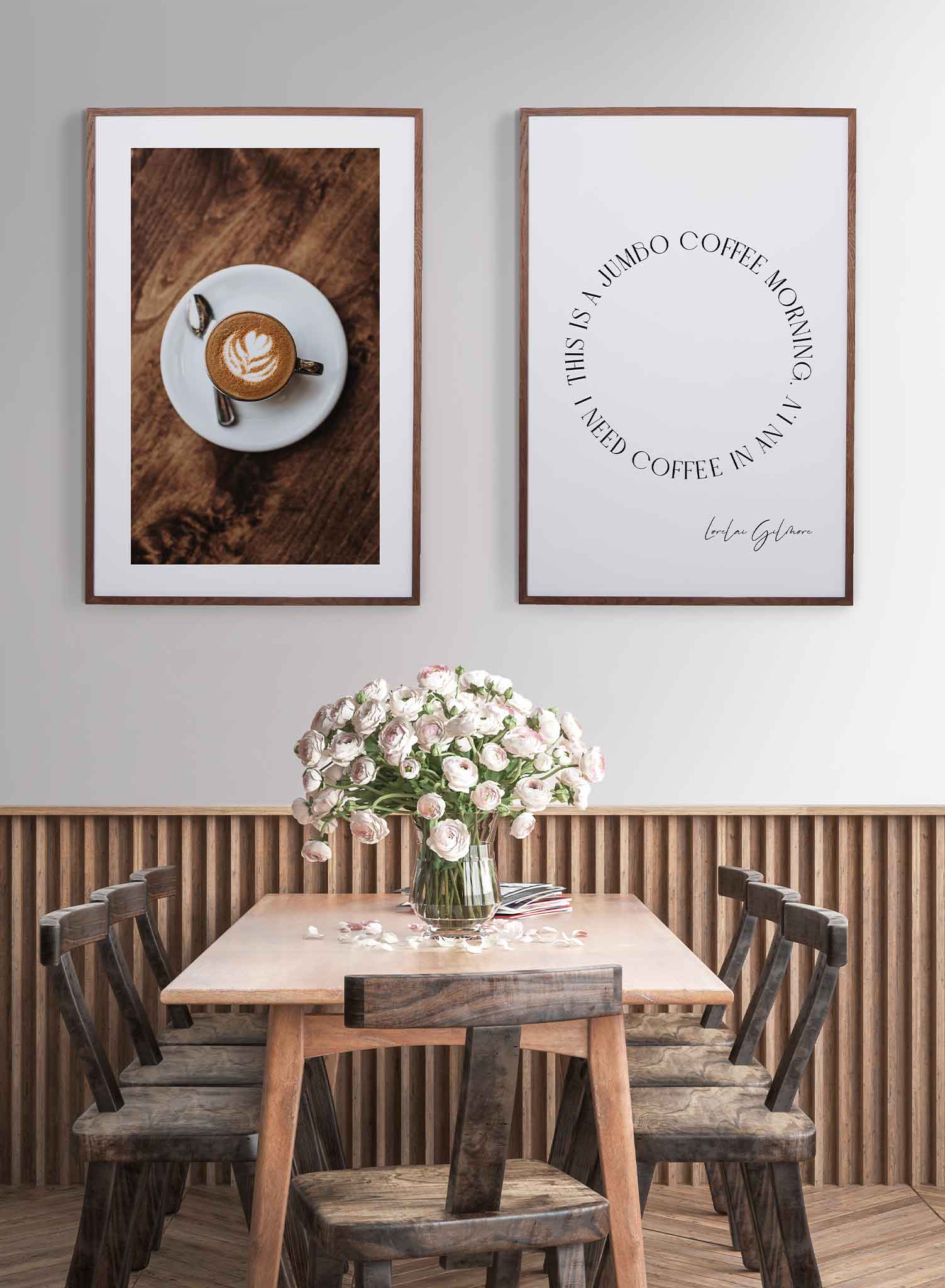 Morning Glory is a coffee photography poster by Opposite Wall.