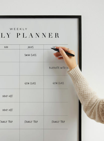 Weekly, Planner