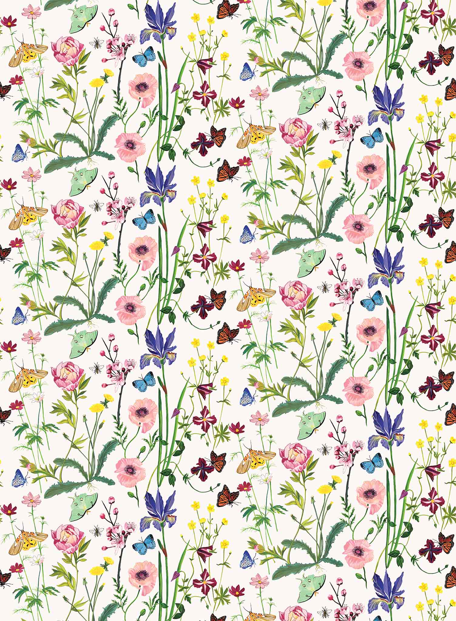 Midsommar by Galerie  Yellow  Wallpaper  Wallpaper Direct