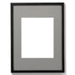 Scandinavian grey mat passepartout by Opposite Wall in a frame - for frames - made on acid-free FSC paper