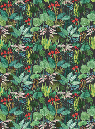 Tropicalia | Tropical Plants Wallpaper by Opposite Wall