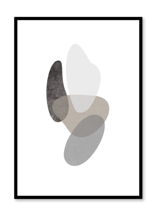 Modern minimalist art print by Opposite Wall with abstract graphic design Shapes No. 1