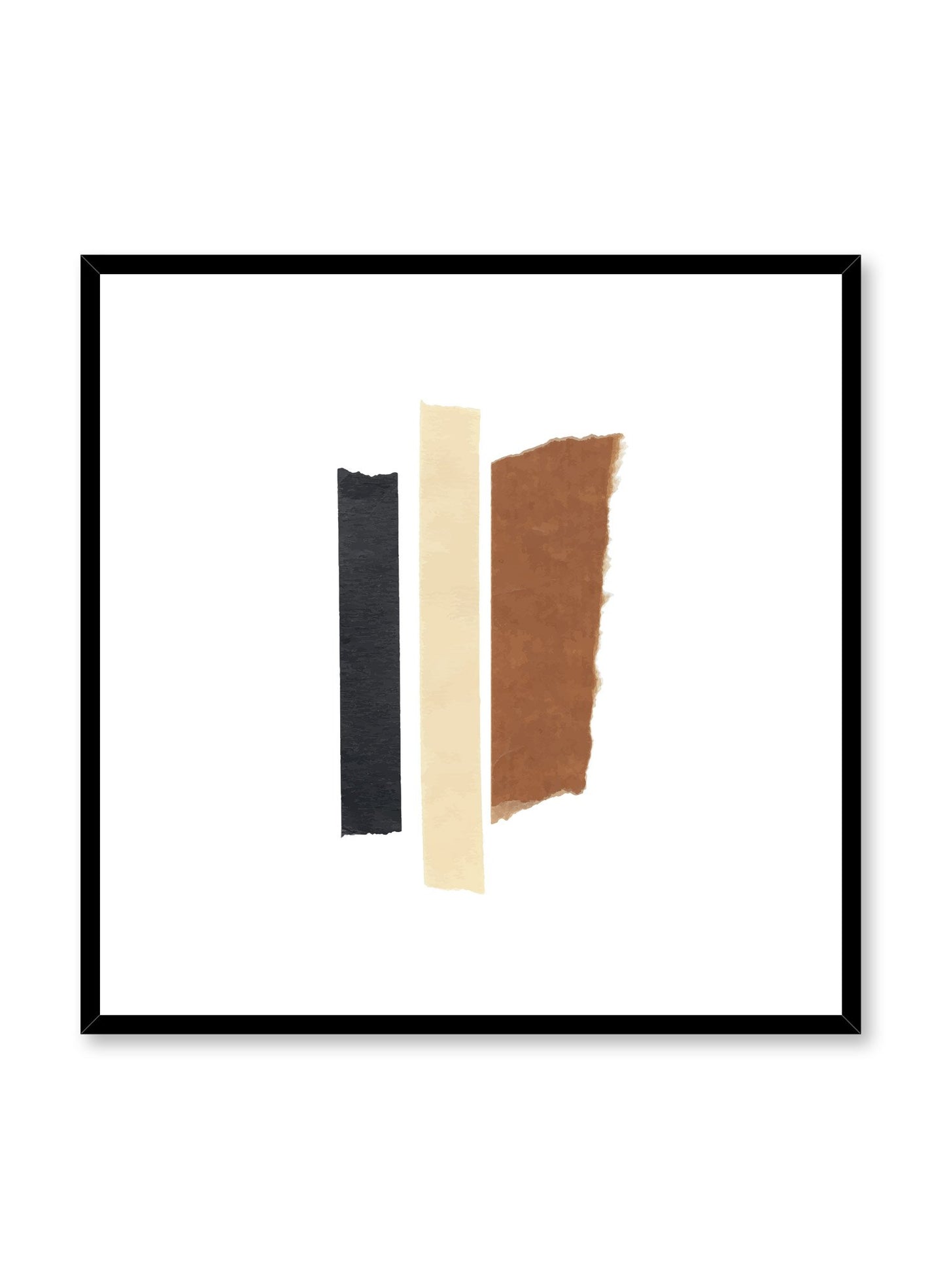 Modern minimalist poster by Opposite Wall with Abstract Collage No.2