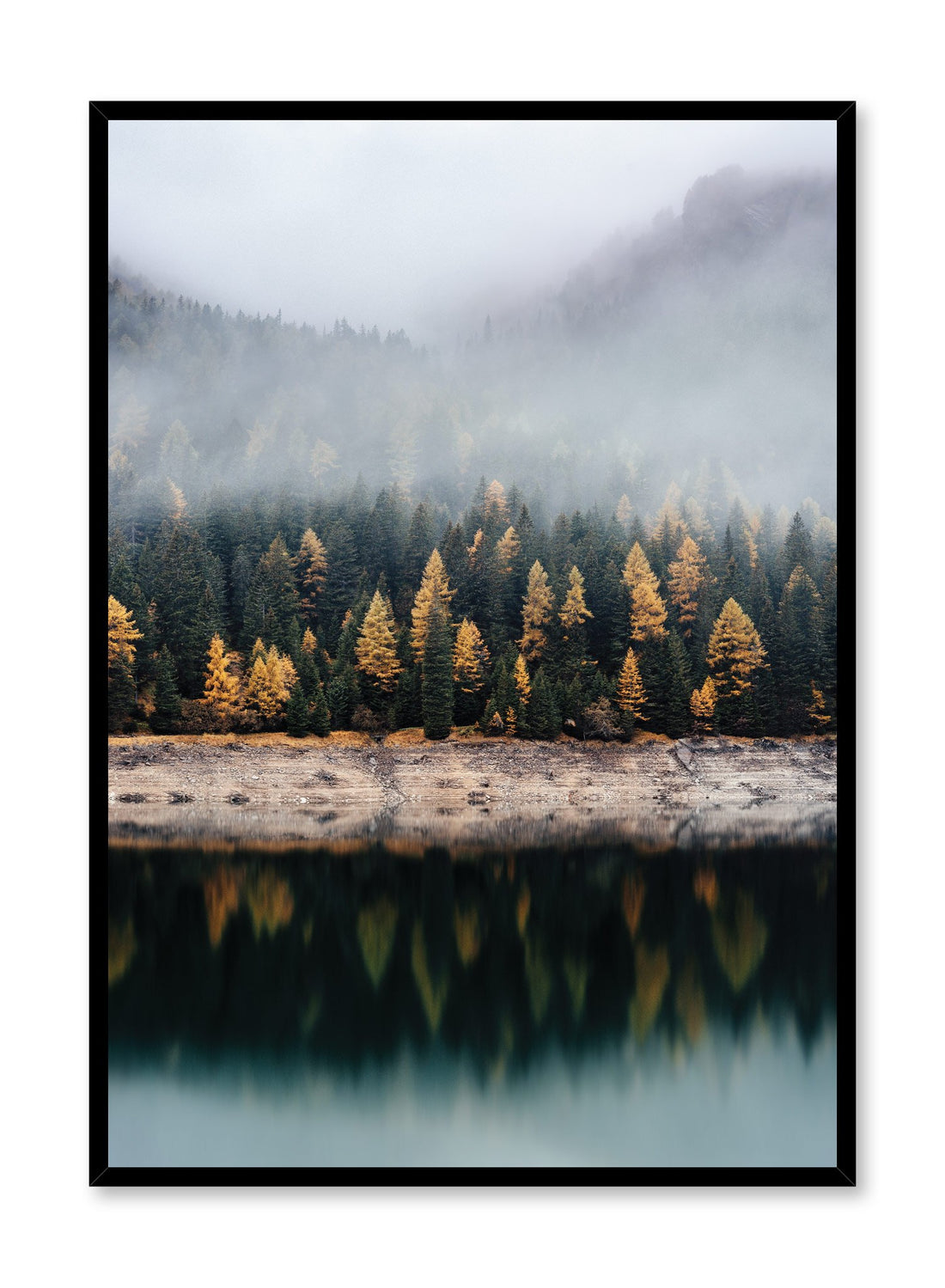 Stunning Reflections, Landscape Photo Art Poster | Shop Nordic Wall Art ...