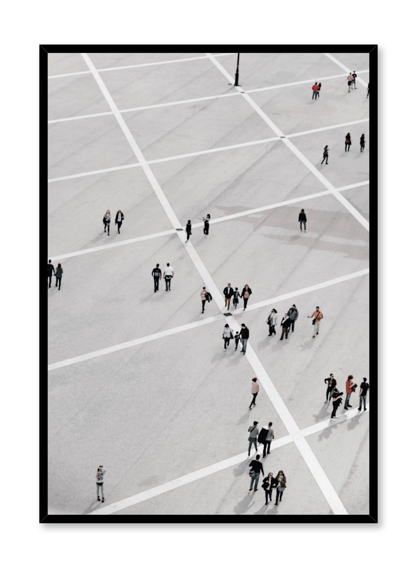 Minimalist design poster by Opposite Wall with urban street photography