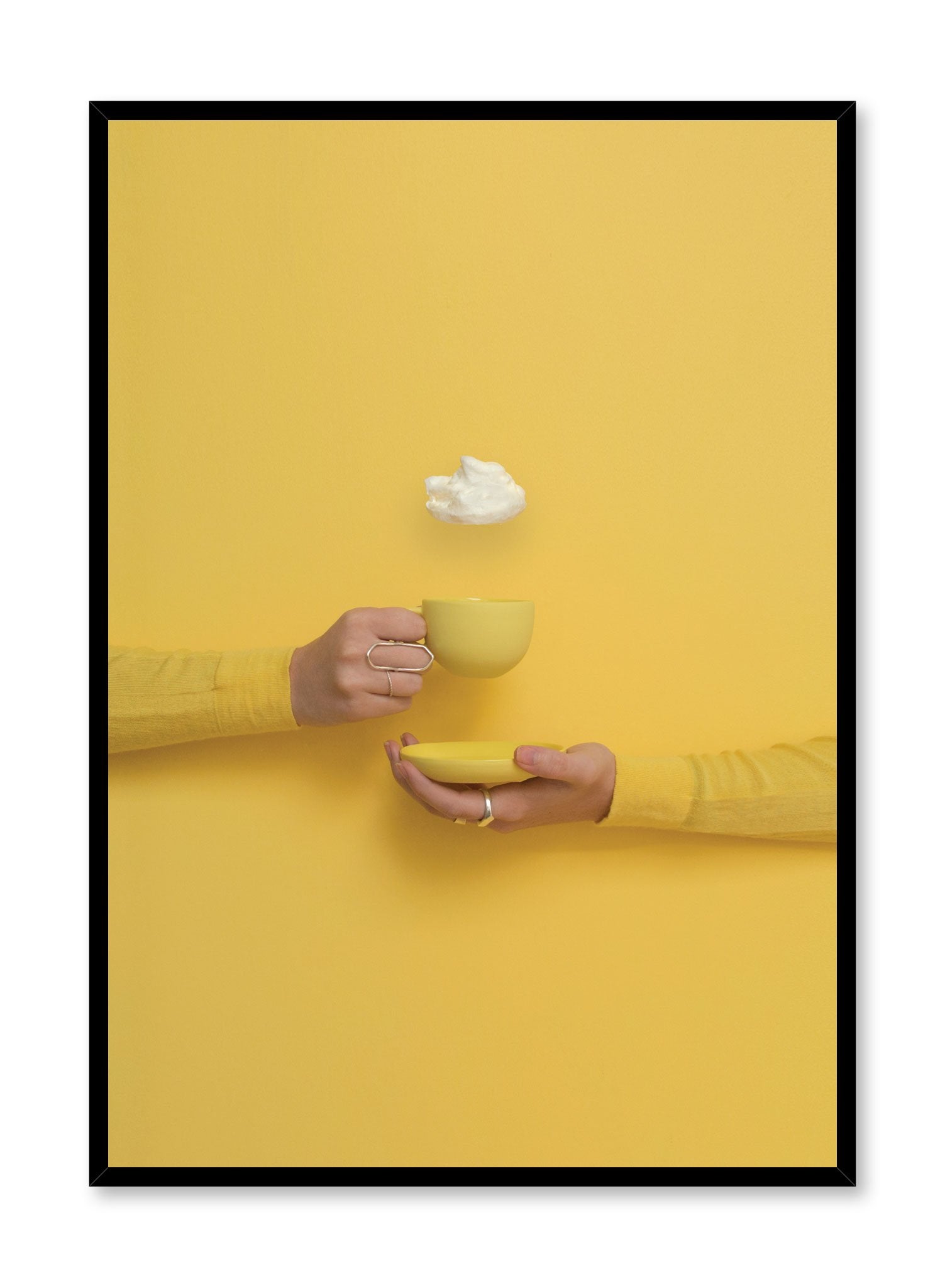 Minimalist design poster by Opposite Wall yellowillow Touch of Cloud
