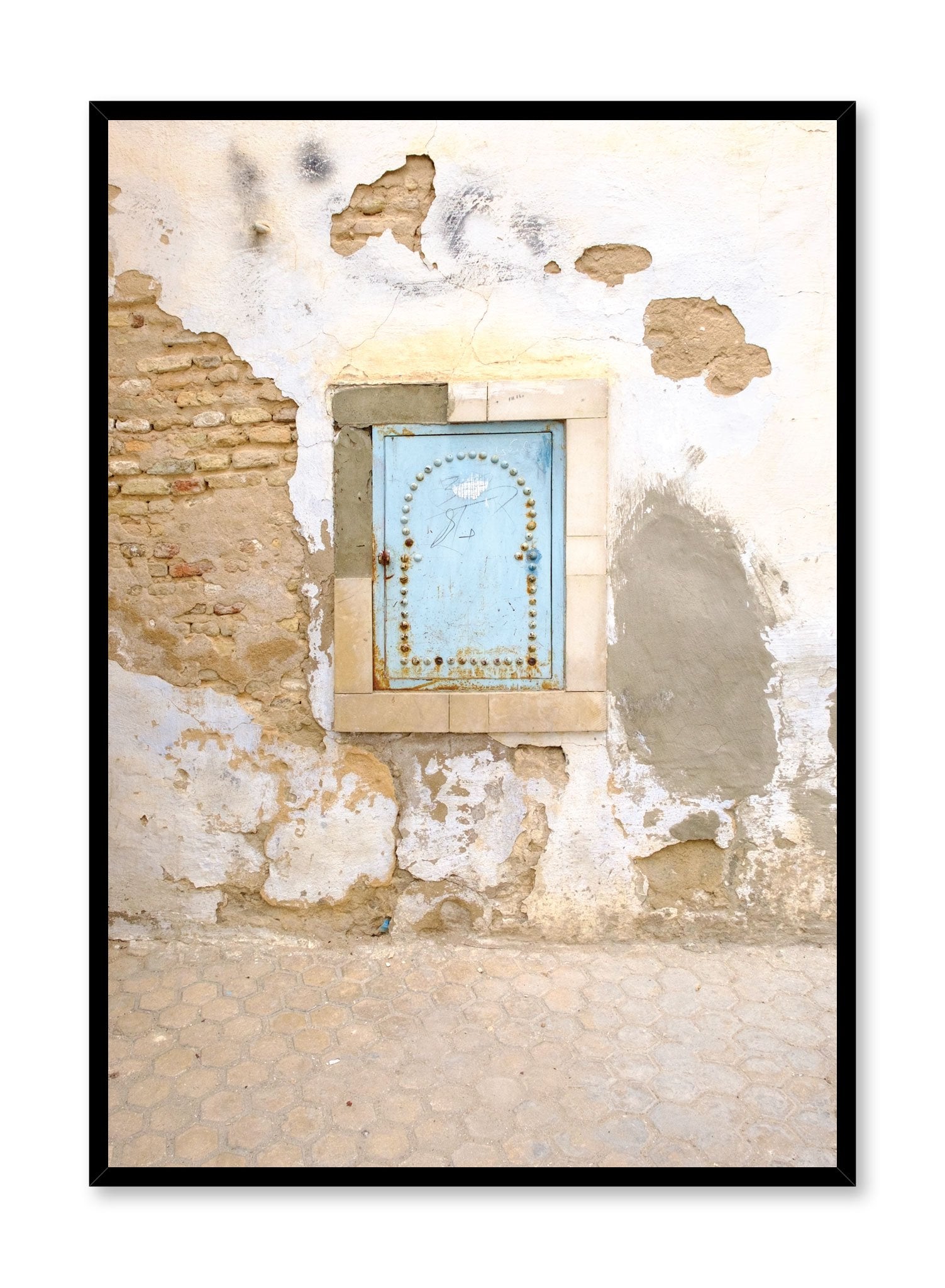 Minimalist design poster by Opposite Wall with photography of moorish window