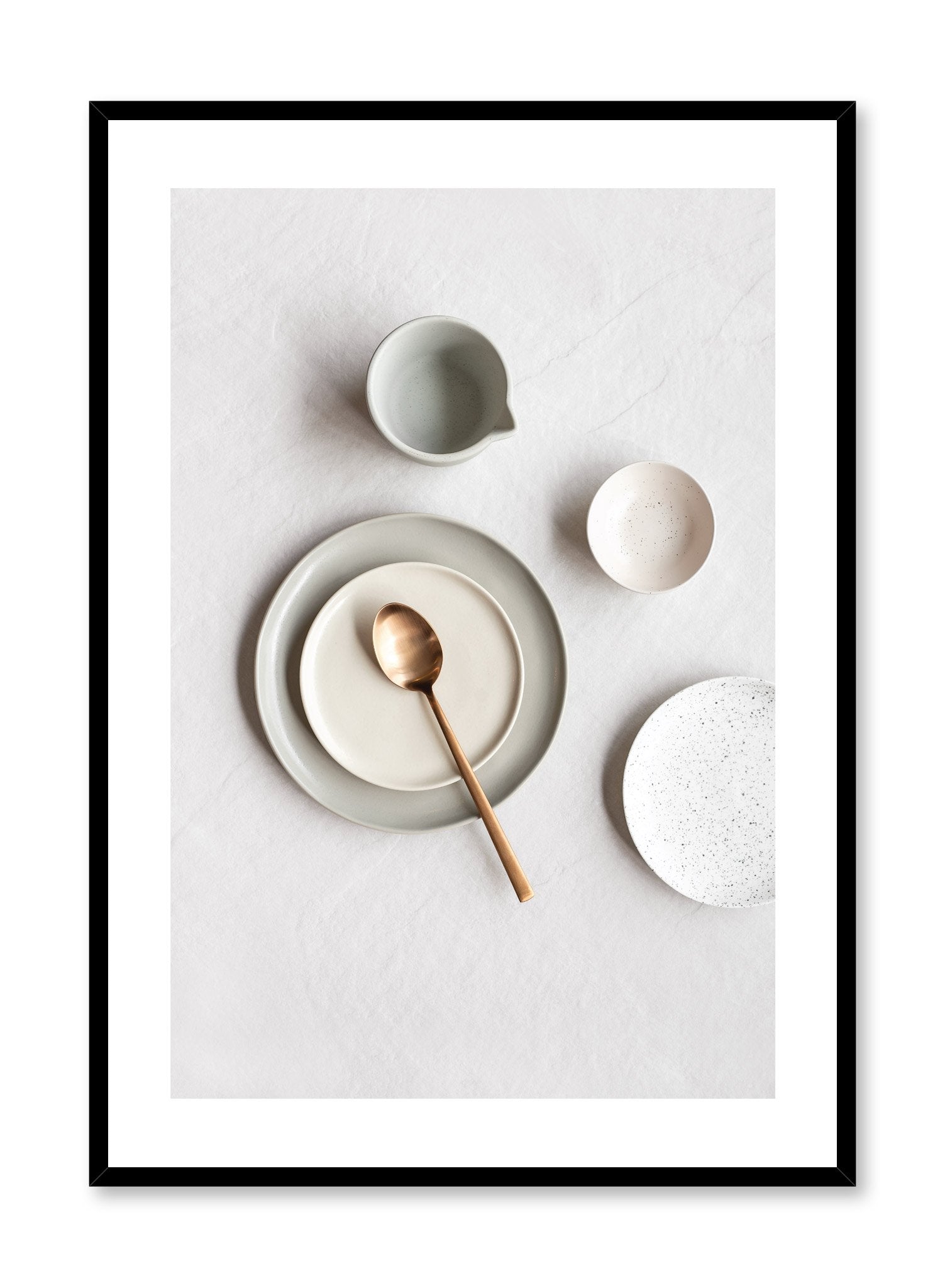 Minimalist poster by Opposite Wall with Expecting plates photography
