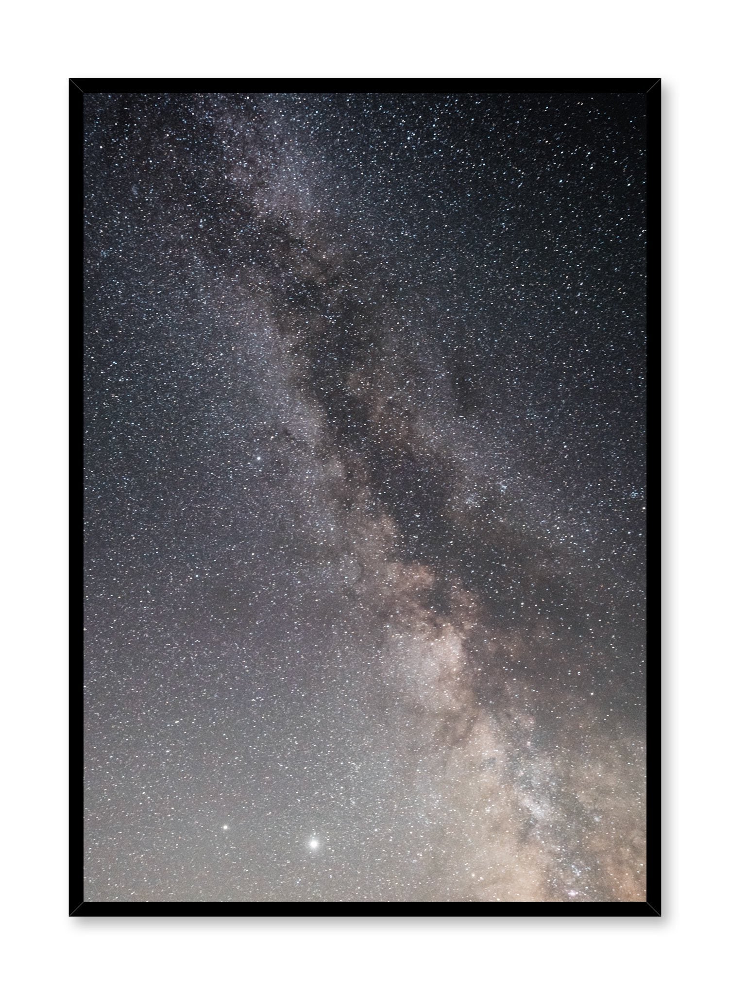 Celestial photography poster by Opposite Wall with Milky Way Galaxy