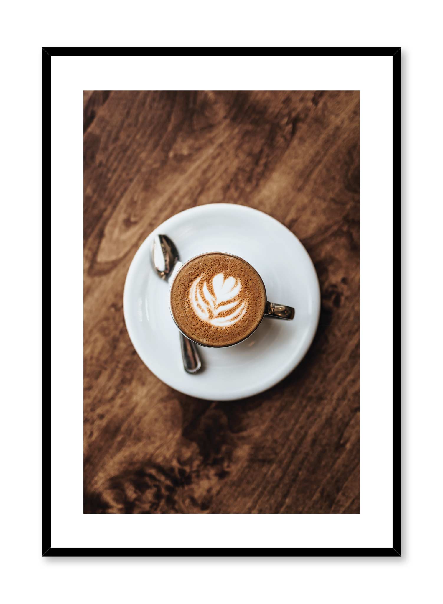 Morning Glory is a coffee photography poster by Opposite Wall.