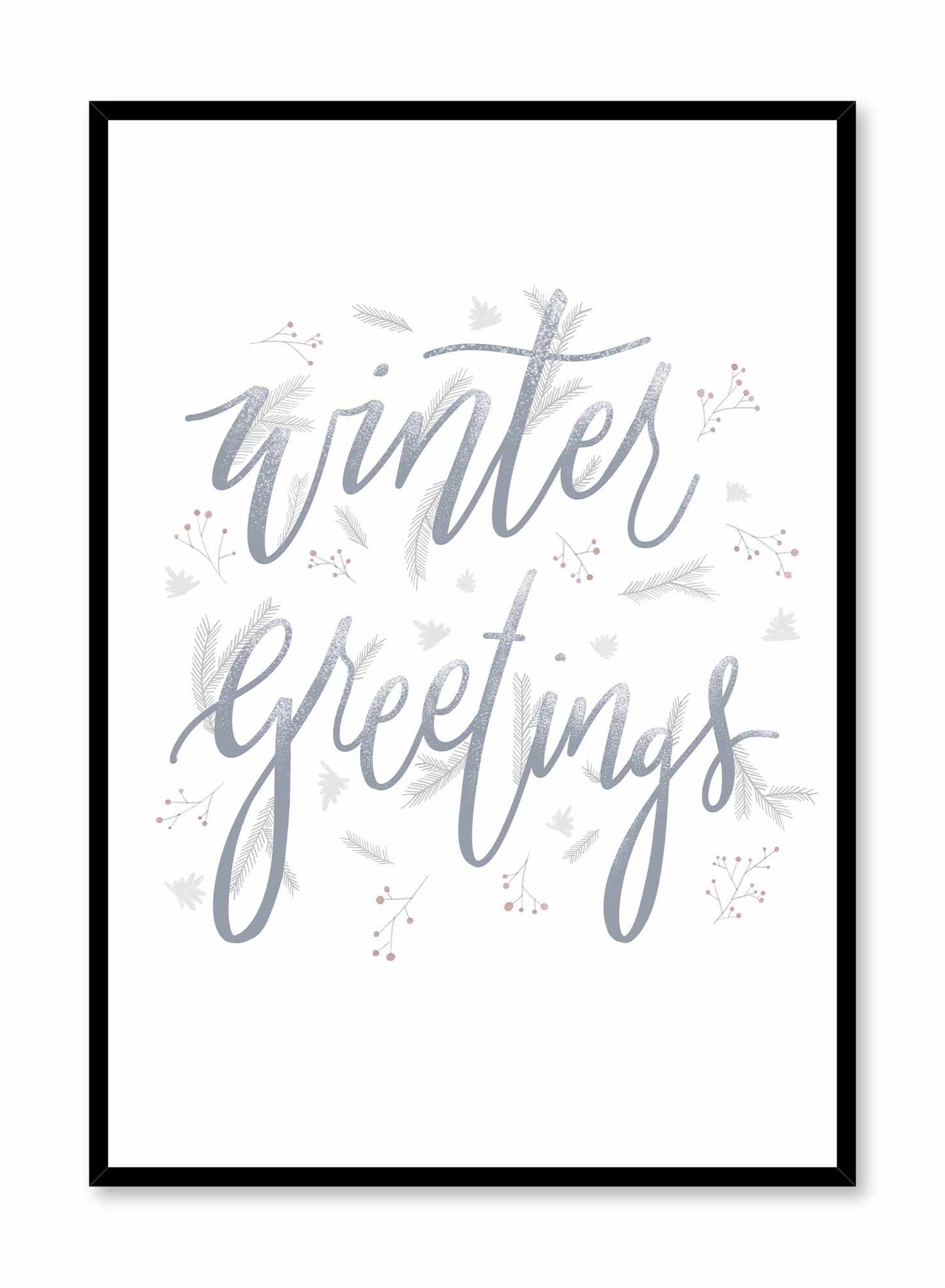 Winter Greetings, Poster | Oppositewall.com