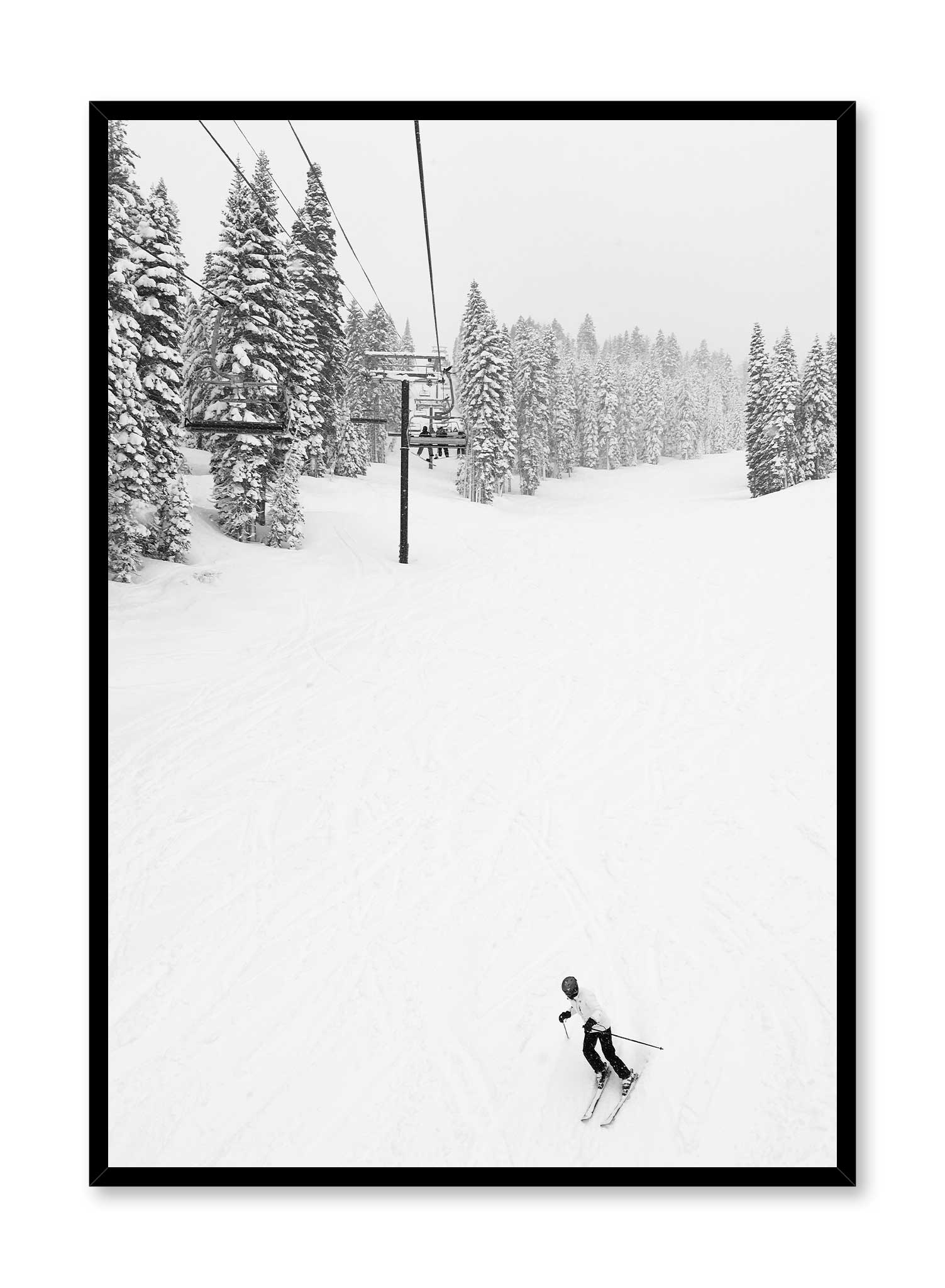 Snow Day Ski, Poster | Oppositewall.com