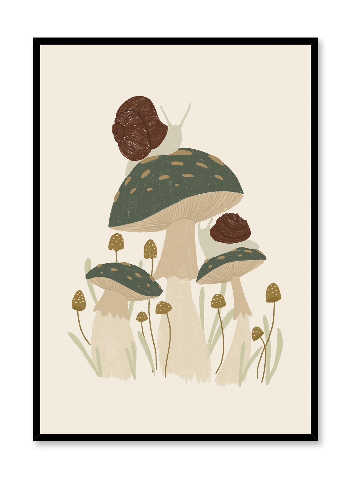 Sommet du champignon, Affiche