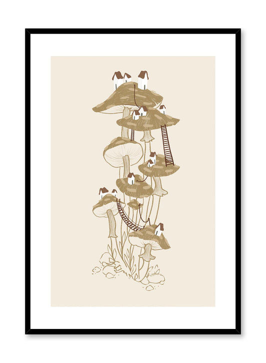 Funghi Town, Poster