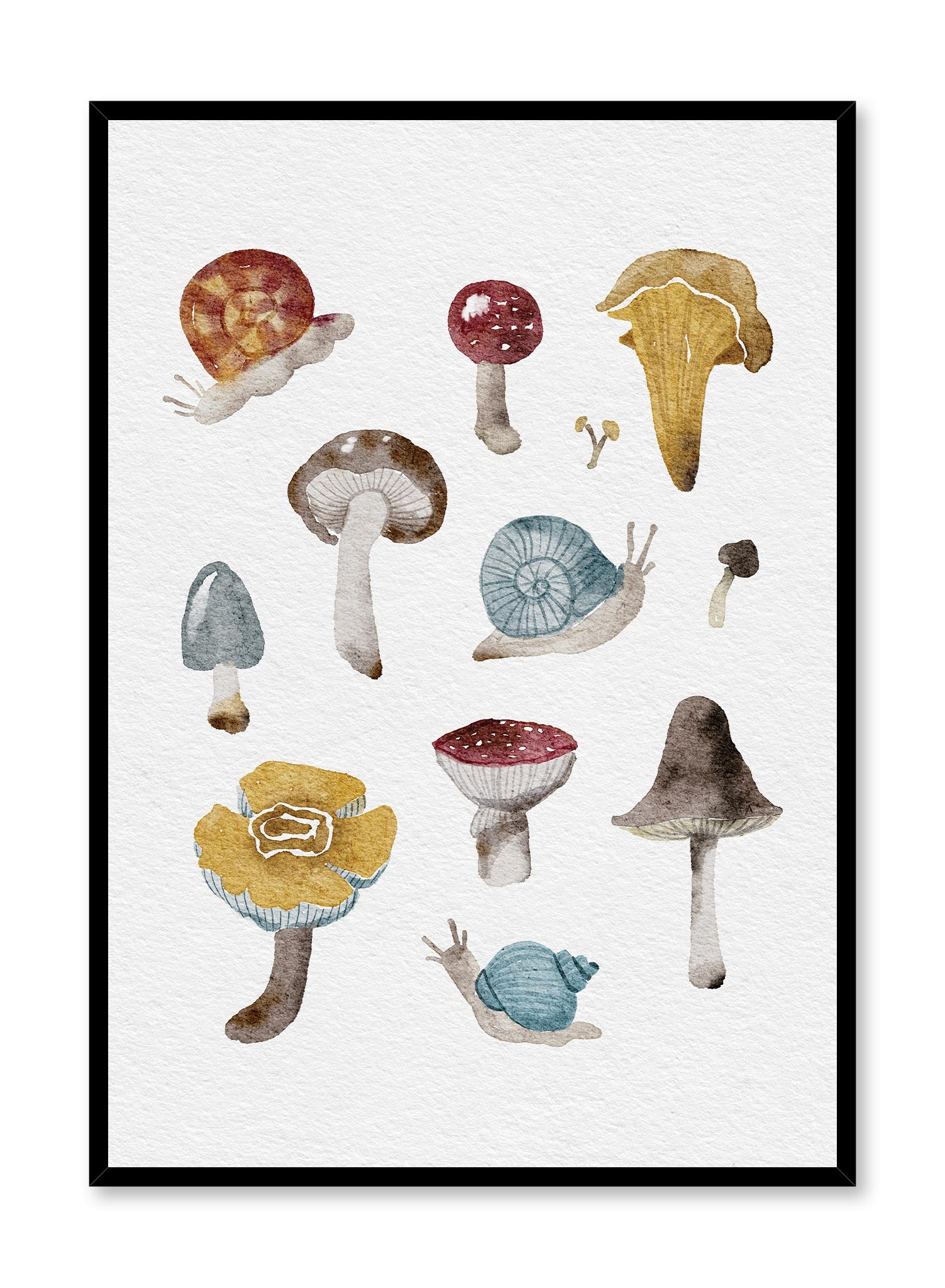 Snail Race | Shop Posters & Prints Online at Opposite Wall