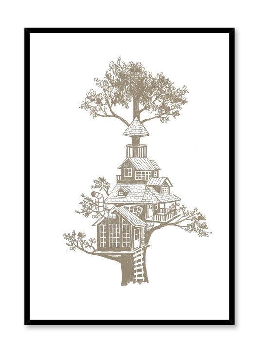 Maison dans les arbres, Affiche