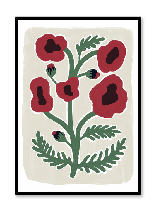 Peppy Poppies, Poster