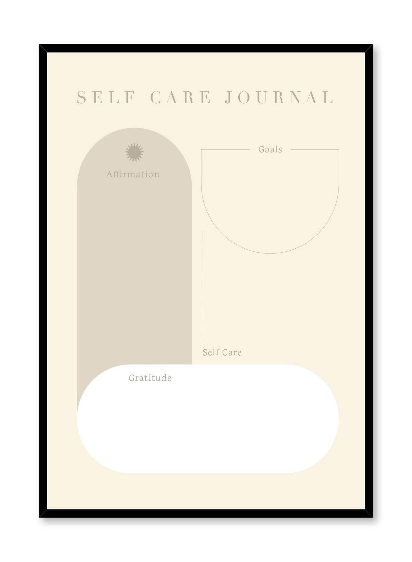 Self Care Journal, Planner