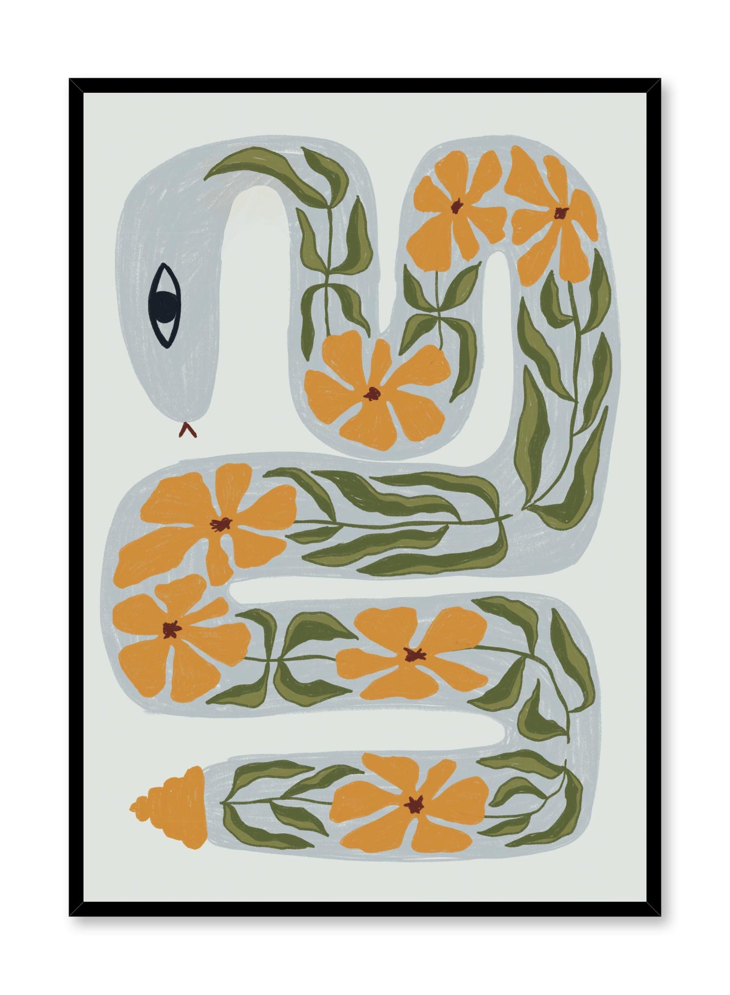 Serpent botaniste, Affiche