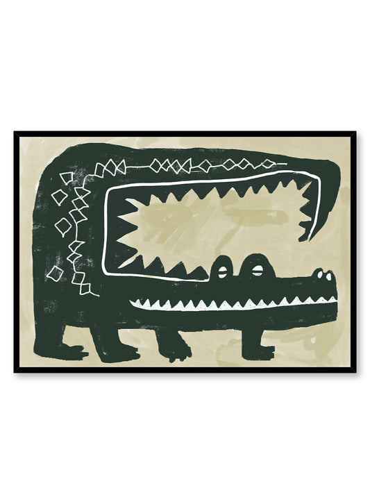 Crocodily, Poster