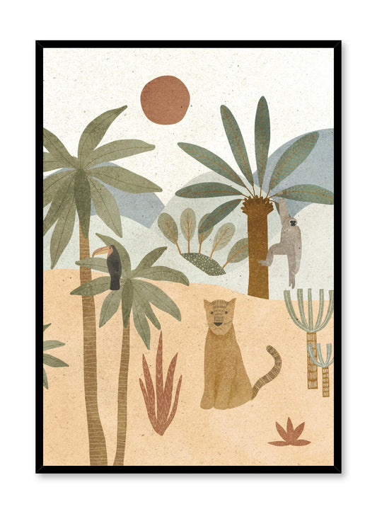 Jungle Oasis, Poster