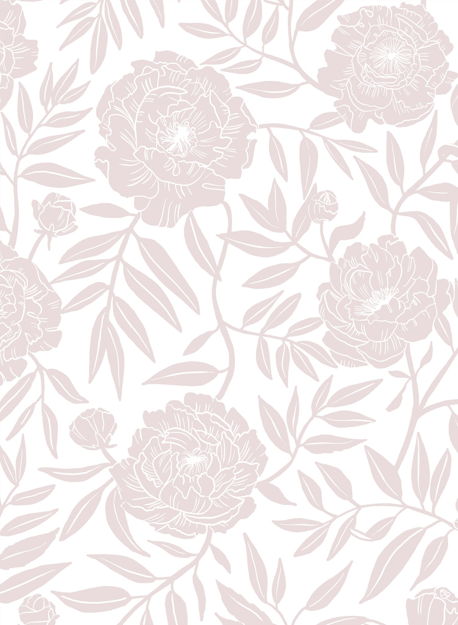 Peony Garden Wallpaper by Opposite Wall