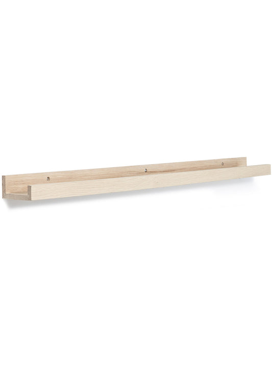Solid Oak Wall Shelf, 35 in | 89 cm