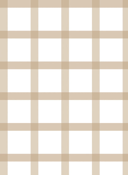 Off the Grid is minimalist wallpaper by Opposite Wall of a never ending grid paper pattern.